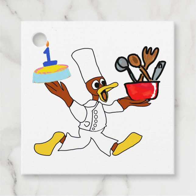 Étiquettes Cadeau Cute (Devant)