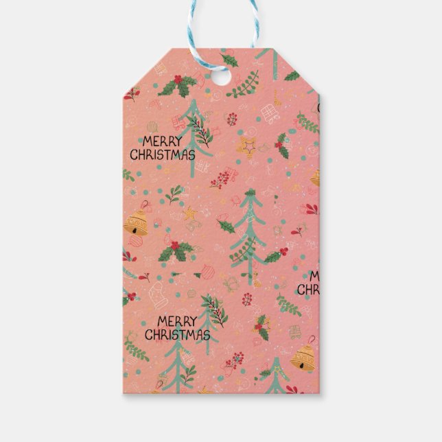 Étiquettes-cadeau Cute Christmas Gift Tag (Devant)