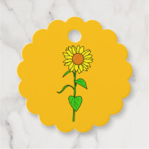 Cute Floral Gift Tag