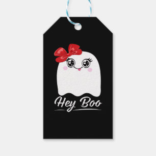Étiquettes-cadeau Cute Hey Boo Halloween