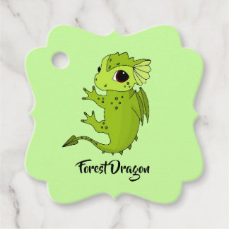 Étiquettes Cadeau Cute Sagittarius Dragon design zodiac favoris tags