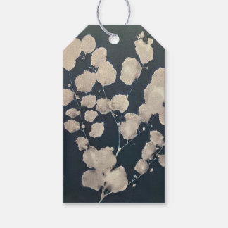 Étiquettes-cadeau Cyanotype Leaf Gift Tag