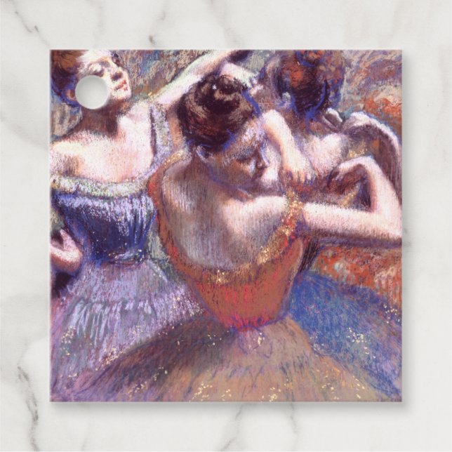 Étiquettes Cadeau Danseurs 1899 Edgar Degas (Devant)