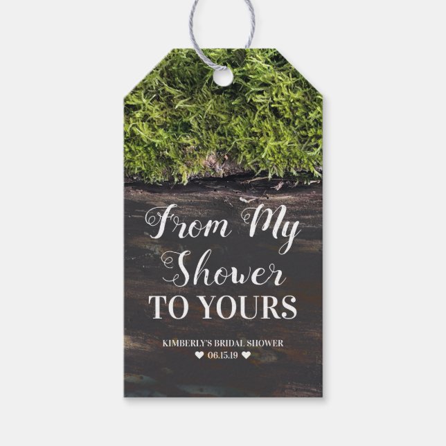 Étiquettes-cadeau De Ma Douce À La Vôtre - Cadeau De Mariage (Devant)