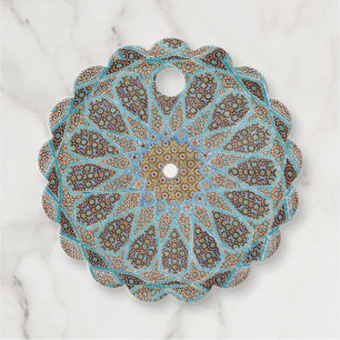 Étiquettes Cadeau Décor Arabe Persan Oriental Arabe Turc