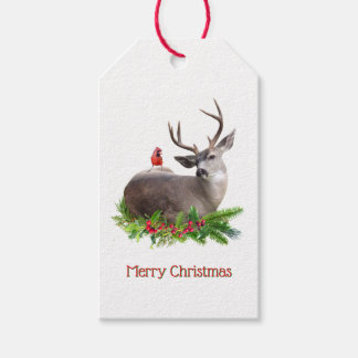 Étiquettes-cadeau Deer Bird Gift Tags