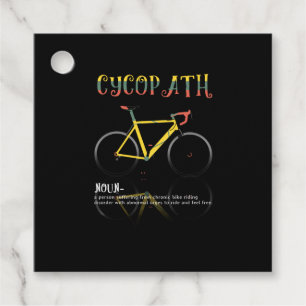 Étiquettes Cadeau Définition Drôle Vélo Addict Cadeau pour