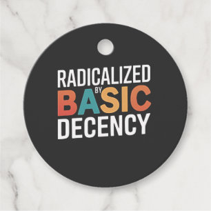 Étiquettes Cadeau Démocratie Sociale Radicalisée Par Une Décence Fon