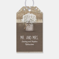 Dentelle de Burlap Rustique pour bébé