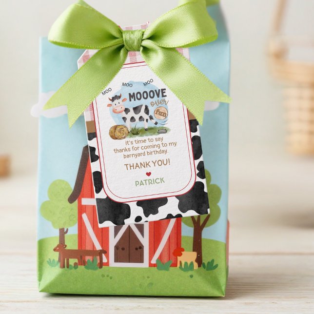 Étiquettes-cadeau Déplacer sur Sticker Favoriser Anniversaire (Créateur téléchargé)