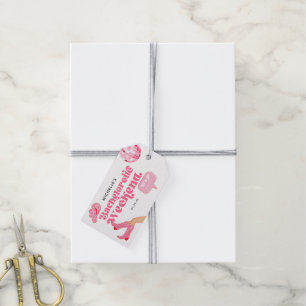 Étiquettes-cadeau Dernière soirée de bachelorette de rodéo de disco