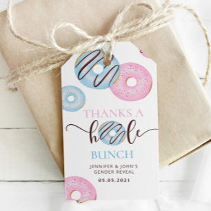 Étiquettes-cadeau Des beignets grâce à un tas de sexe révèle