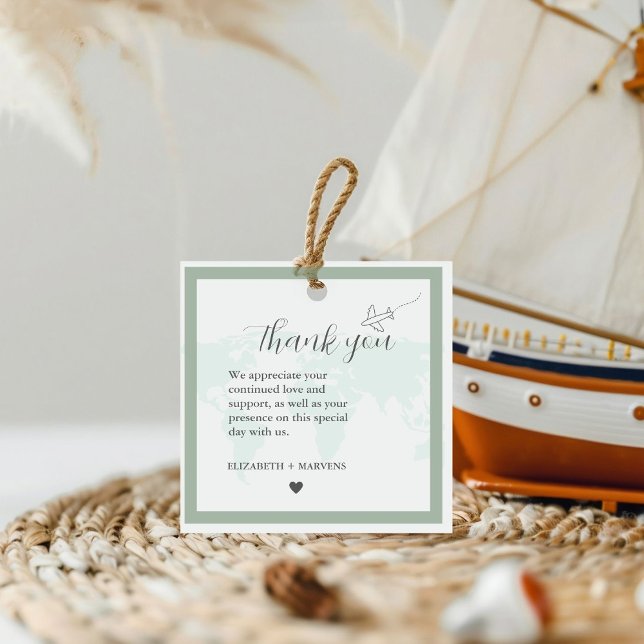 Étiquettes Cadeau Destination Voyage Thème Mariage accueil Guess bag (Créateur téléchargé)