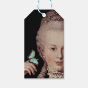 Étiquettes-cadeau Détail du jeune Marie Antoinette