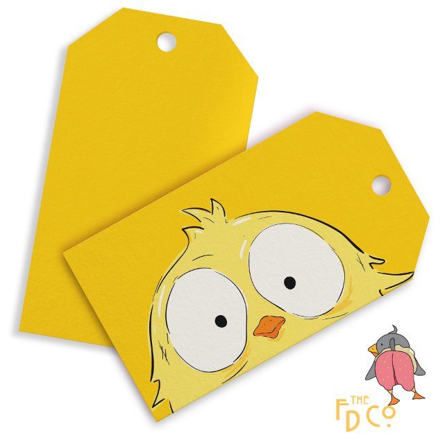 Étiquettes-cadeau Dingue poulet ! Étiquette-cadeau (Créateur téléchargé)