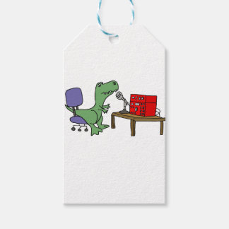 Étiquettes-cadeau Dinosaure de T-rex drôle sur Ham Radio