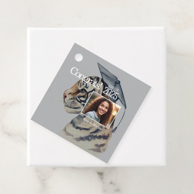 Étiquettes Cadeau Diplôme unique (En situation)