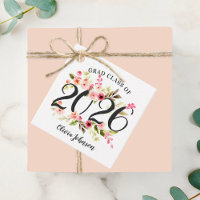 Diplômée de la promotion 2026 Floral Aquarelle Ros