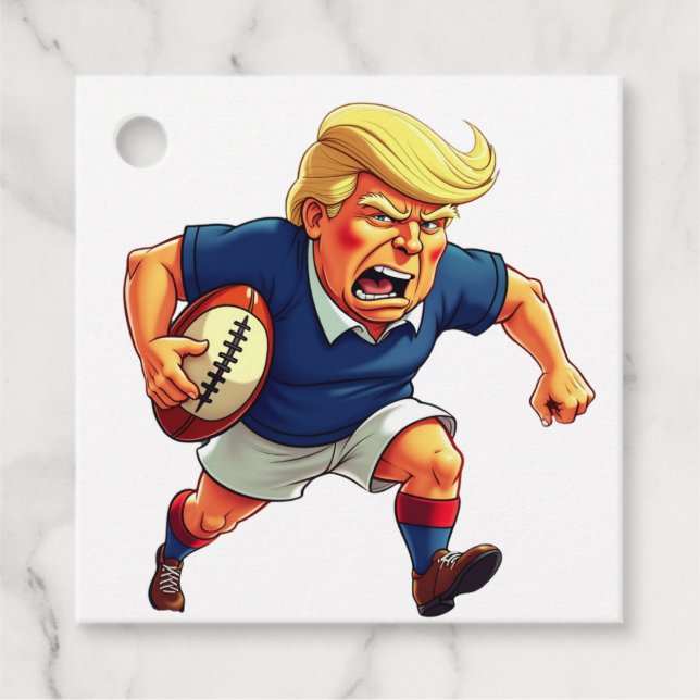 Étiquettes Cadeau Donald Trump (Devant)