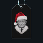 Étiquettes-cadeau Donald Trump Christmas Funny Santa Hat Don<br><div class="desc">Donald Trump Christmas Funny Santa Hat Don</div>