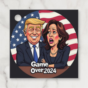 Étiquettes Cadeau Donald Trump Kamala harris