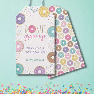 ÉTIQUETTES-CADEAU DONUT GROUPE