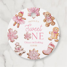 Douce Fête d'anniversaire 1 an Gingerbread Rose