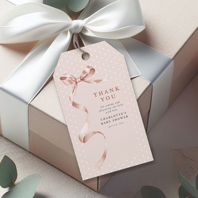 Étiquettes-cadeau Douce Fête de Naissance Fille Ruban Arc-en-ciel Ne (Créateur téléchargé)