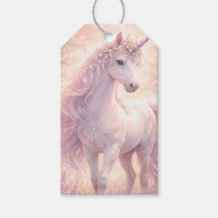 Étiquettes-cadeau Douce Licorne pastel fantaisiste