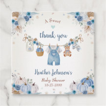 Douce petite citrouille Baby Shower d'automne