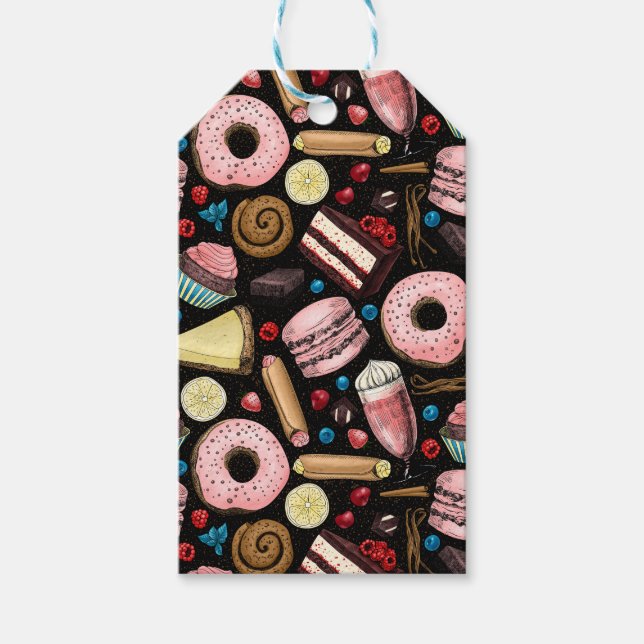 Étiquettes-cadeau Douceurs (Devant)