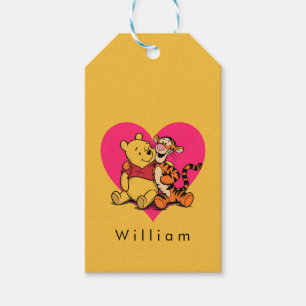 Étiquettes-cadeau Doux Winnie l'ourson et Tigrou