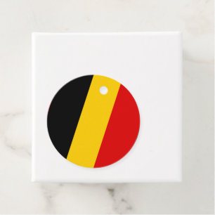Étiquettes Cadeau Drapeau de Belgique