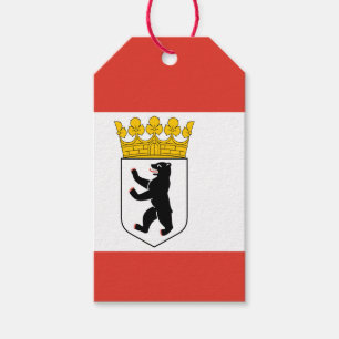 Étiquettes-cadeau Drapeau de Berlin Tags cadeaux