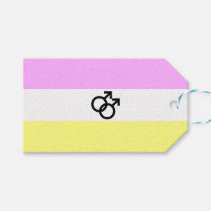 Étiquettes-cadeau Drapeau de la Fierté Twink