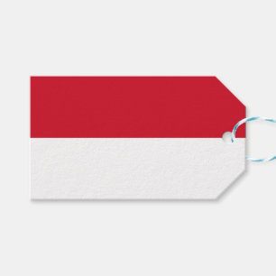 Étiquettes-cadeau Drapeau de Monaco