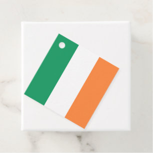 Étiquettes Cadeau Drapeau national de l'Irlande, Norme irlandaise, B