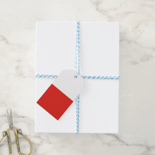 Étiquettes-cadeau Drapeau polonais