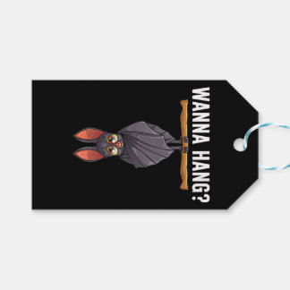 Étiquettes-cadeau Drôle Conception de chauve-souris pour hommes femm