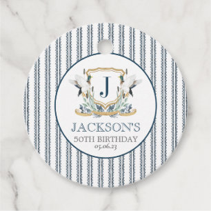 Étiquettes Cadeau duck party favor tag, mallard favor tag,