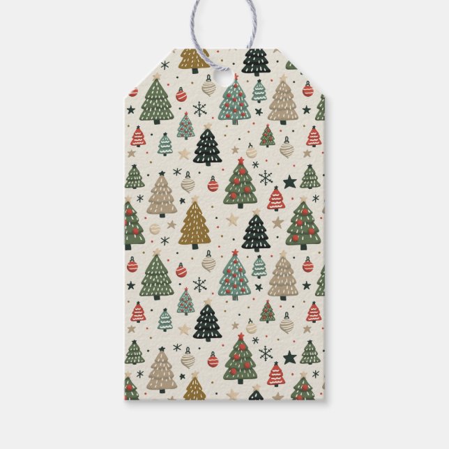 Étiquettes-cadeau Échos de fêtes  (Devant)