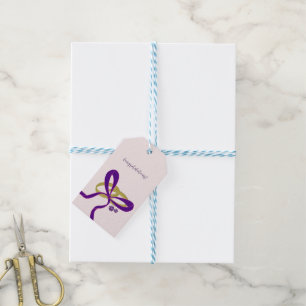 Étiquettes-cadeau Écriture Élégante - Félicitations pour votre Maria