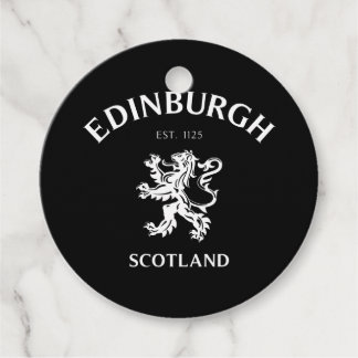Étiquettes Cadeau EDIMBOURG Écosse