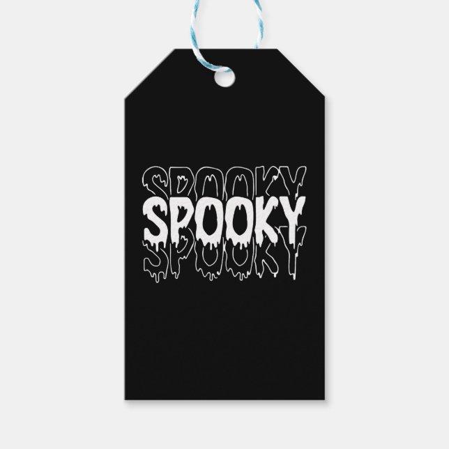 Étiquettes-cadeau Éffrayant Halloween effrayant Halloween Lover (Devant)