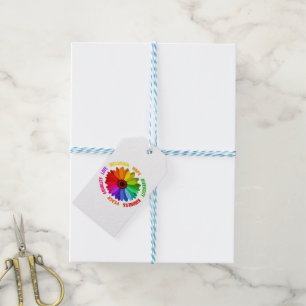 Étiquettes-cadeau Égalité Amour Inclusion Espoir Diversité Bienveill