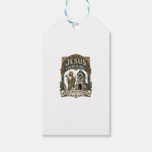 Étiquettes-cadeau Église Jésus Bell Église Jésus Bell Chrétien Fait