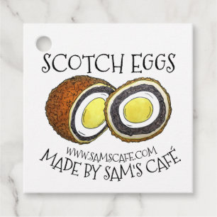 Étiquettes Cadeau Eglises écossaises maison Royaume-Uni Snack Food