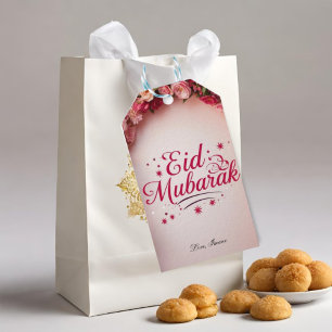 Étiquettes-cadeau Eid Moubarak personnalisé
