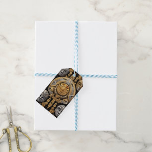 Étiquettes-cadeau Élégance Antique : Fusion Celtique et Égyptienne