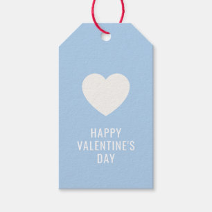 Étiquettes-cadeau Elégant Heureuse Sainte-Valentin sur mesure Coeur